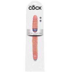 Comprar KING COCK - DILDO DOBLE NATURAL 30 CM al mejor precio - Envíos Discretos