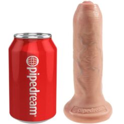 Comprar KING COCK - DILDO REALÍSTICO UNCUT NATURAL 15 CM al mejor precio - Envíos Discretos