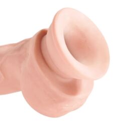 Comprar KING COCK - DILDO TRIPLE DENSIDAD 18.4 CM al mejor precio - Envíos Discretos