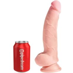 Comprar KING COCK - DILDO TRIPLE DENSIDAD 18.4 CM al mejor precio - Envíos Discretos