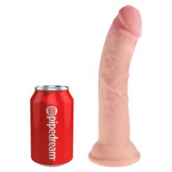 Comprar KING COCK - DILDO TRIPLE DENSIDAD 21.6 CM al mejor precio - Envíos Discretos