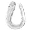 Comprar KING COCK - DOUBLE TROUBLE DILDO DOBLE 44 CM TRANSPARENTE al mejor precio - Envíos Discretos