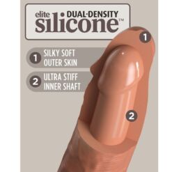 Comprar KING COCK - ÉLITE ARNÉS AJUSTABLE CONFORTABLE CON DILDO 17.8 CM al mejor precio - Envíos Discretos