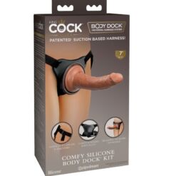 Comprar KING COCK - ÉLITE ARNÉS AJUSTABLE CONFORTABLE CON DILDO 17.8 CM al mejor precio - Envíos Discretos