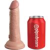 Comprar KING COCK - ÉLITE DILDO REALÍSTICO SILICONA 15.2 CM al mejor precio - Envíos Discretos
