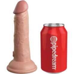 Comprar KING COCK - ÉLITE DILDO REALÍSTICO SILICONA 15.2 CM al mejor precio - Envíos Discretos