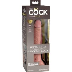 Comprar KING COCK - ÉLITE DILDO REALÍSTICO SILICONA 17.8 CM al mejor precio - Envíos Discretos