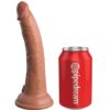 Comprar KING COCK - ÉLITE DILDO REALÍSTICO SILICONA 17.8 CM CARAMELO al mejor precio - Envíos Discretos