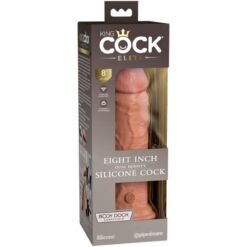 Comprar KING COCK - ÉLITE DILDO REALÍSTICO SILICONA 20.3 CM CARAMELO al mejor precio - Envíos Discretos