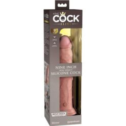 Comprar KING COCK - ÉLITE DILDO REALÍSTICO SILICONA 23 CM al mejor precio - Envíos Discretos