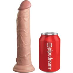 Comprar KING COCK - ÉLITE DILDO REALÍSTICO SILICONA 23 CM al mejor precio - Envíos Discretos