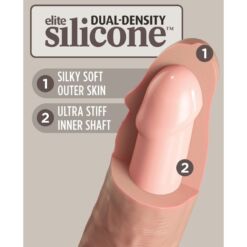 Comprar KING COCK - ÉLITE DILDO REALÍSTICO SILICONA 28 CM al mejor precio - Envíos Discretos
