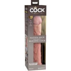 Comprar KING COCK - ÉLITE DILDO REALÍSTICO SILICONA 28 CM al mejor precio - Envíos Discretos