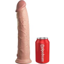 Comprar KING COCK - ÉLITE DILDO REALÍSTICO SILICONA 28 CM al mejor precio - Envíos Discretos