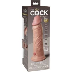 Comprar KING COCK - ÉLITE DILDO REALÍSTICO VIBRADOR & SILICONA 20.3 CM al mejor precio - Envíos Discretos