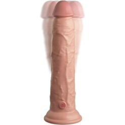 Comprar KING COCK - ÉLITE DILDO REALÍSTICO VIBRADOR & SILICONA CONTROL REMOTO 23 CM al mejor precio - Envíos Discretos