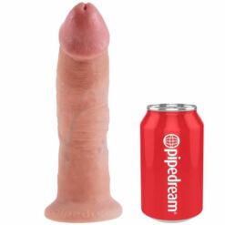 Comprar KING COCK - HARNESS CON PENE REALÍSTICO NATURAL 22.9 CM al mejor precio - Envíos Discretos
