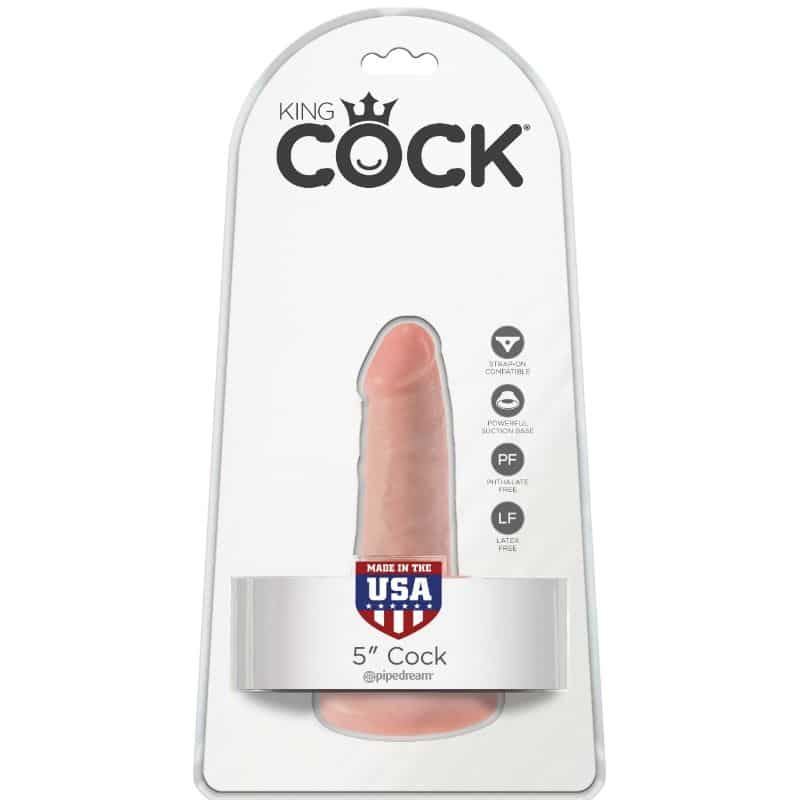 KING COCK - PENE REALÍSTICO 14 CM COLOR NATURAL - piKanteo | Despierta tu lado más piKante Comprar KING COCK - PENE REALÍSTICO 14 CM COLOR NATURAL al mejor precio - Envíos Discretos