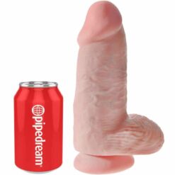 Comprar KING COCK - PENE REALÍSTICO CHUBBY 23 CM al mejor precio - Envíos Discretos