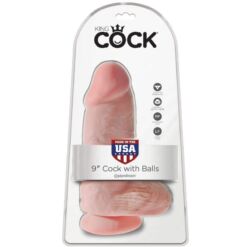 Comprar KING COCK - PENE REALÍSTICO CHUBBY 23 CM al mejor precio - Envíos Discretos