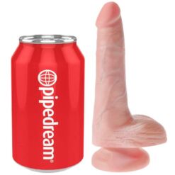 Comprar KING COCK - PENE REALÍSTICO CON TESTÍCULOS 13.5 CM NATURAL al mejor precio - Envíos Discretos