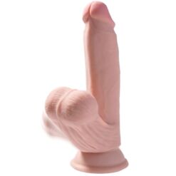 Comprar KING COCK - PLUS 3D DILDO SWINGING BALLS 15.2 CM NATURAL al mejor precio - Envíos Discretos