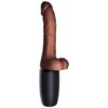 Comprar KING COCK - PLUS TRIPLE THREAT MARRÓN al mejor precio - Envíos Discretos