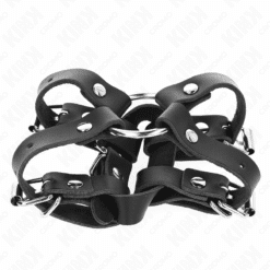 Comprar KINK - ANILLO PENE CON MÚLTIPLES CORREAS AJUSTABLE al mejor precio - Envíos Discretos