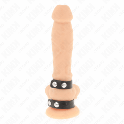 Comprar KINK - ANILLO PENE DOBLE POLIPIEL AJUSTABLE al mejor precio - Envíos Discretos