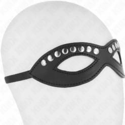Comprar KINK - ANTIFAZ PARA OJOS CON MINI REMACHES MODELO 1 20.5 x 5.5 CM al mejor precio - Envíos Discretos