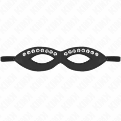 Comprar KINK - ANTIFAZ PARA OJOS CON MINI REMACHES MODELO 1 20.5 x 5.5 CM al mejor precio - Envíos Discretos