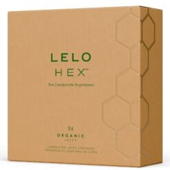 Comprar LELO - HEX ORGANIC PRESERVATIVO CAJA 36 UDS al mejor precio - Envíos Discretos