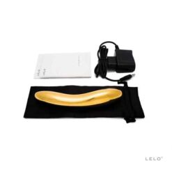 Comprar LELO - INEZ VIBRADOR GOLD ORO 24 KILATES al mejor precio - Envíos Discretos