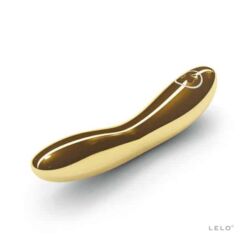 Comprar LELO - INEZ VIBRADOR GOLD ORO 24 KILATES al mejor precio - Envíos Discretos