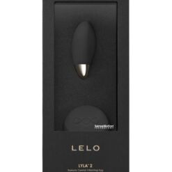Comprar LELO - LYLA 2 INSIGNIA DESIGN EDITION HUEVO-MASAJEADOR NEGRO al mejor precio - Envíos Discretos
