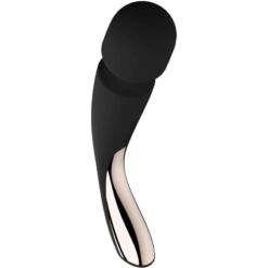 Comprar LELO - MASAJEADOR SMART MEDIUM WAND 2 NEGRO al mejor precio - Envíos Discretos