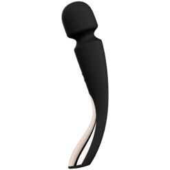 Comprar LELO - MASAJEADOR SMART MEDIUM WAND 2 NEGRO al mejor precio - Envíos Discretos