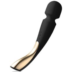 Comprar LELO - MASAJEADOR SMART MEDIUM WAND 2 NEGRO al mejor precio - Envíos Discretos