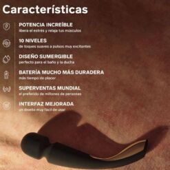Comprar LELO - MASAJEADOR SMART MEDIUM WAND 2 VERDE AGUA al mejor precio - Envíos Discretos