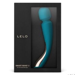 Comprar LELO - MASAJEADOR SMART MEDIUM WAND 2 VERDE AGUA al mejor precio - Envíos Discretos