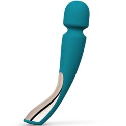 Comprar LELO - MASAJEADOR SMART MEDIUM WAND 2 VERDE AGUA al mejor precio - Envíos Discretos