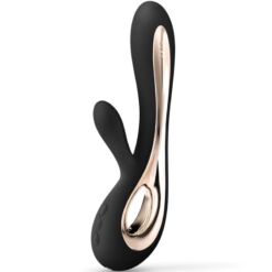 Comprar LELO - SORAYA 2 NEGRO VIBRADOR RABBIT al mejor precio - Envíos Discretos