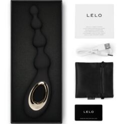 Comprar LELO - SORAYA BEADS MASAJEADOR ANAL NEGRO al mejor precio - Envíos Discretos