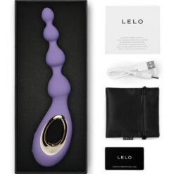 Comprar LELO - SORAYA BEADS MASAJEADOR ANAL VIOLETA al mejor precio - Envíos Discretos