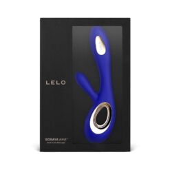 Comprar LELO - SORAYA WAVE VIBRADOR RABBIT MIDNIGHT AZUL al mejor precio - Envíos Discretos