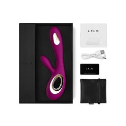 Comprar LELO - SORAYA WAVE VIBRADOR RABBIT MORADO al mejor precio - Envíos Discretos