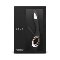Comprar LELO - SORAYA WAVE VIBRADOR RABBIT NEGRO al mejor precio - Envíos Discretos