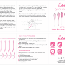 Comprar LESLIE - KEGEL FIT ENTREGADOR SUELO PELVICO 6 PESOS al mejor precio - Envíos Discretos