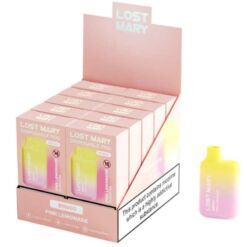 Comprar LOST MARY - BM600 VAPER NICOTINA 2% DESECHABLE SABOR LIMONADA ROSA al mejor precio - Envíos Discretos