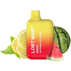 Comprar LOST MARY - BM600 VAPER NICOTINA 2% DESECHABLE SABOR SANDÍA LIMÓN al mejor precio - Envíos Discretos